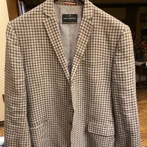Plaid mens jacket